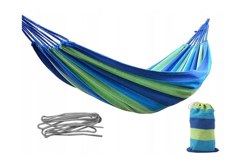 Záhradná hojdacia sieť závesná hojdačka 150kg 90x200cm