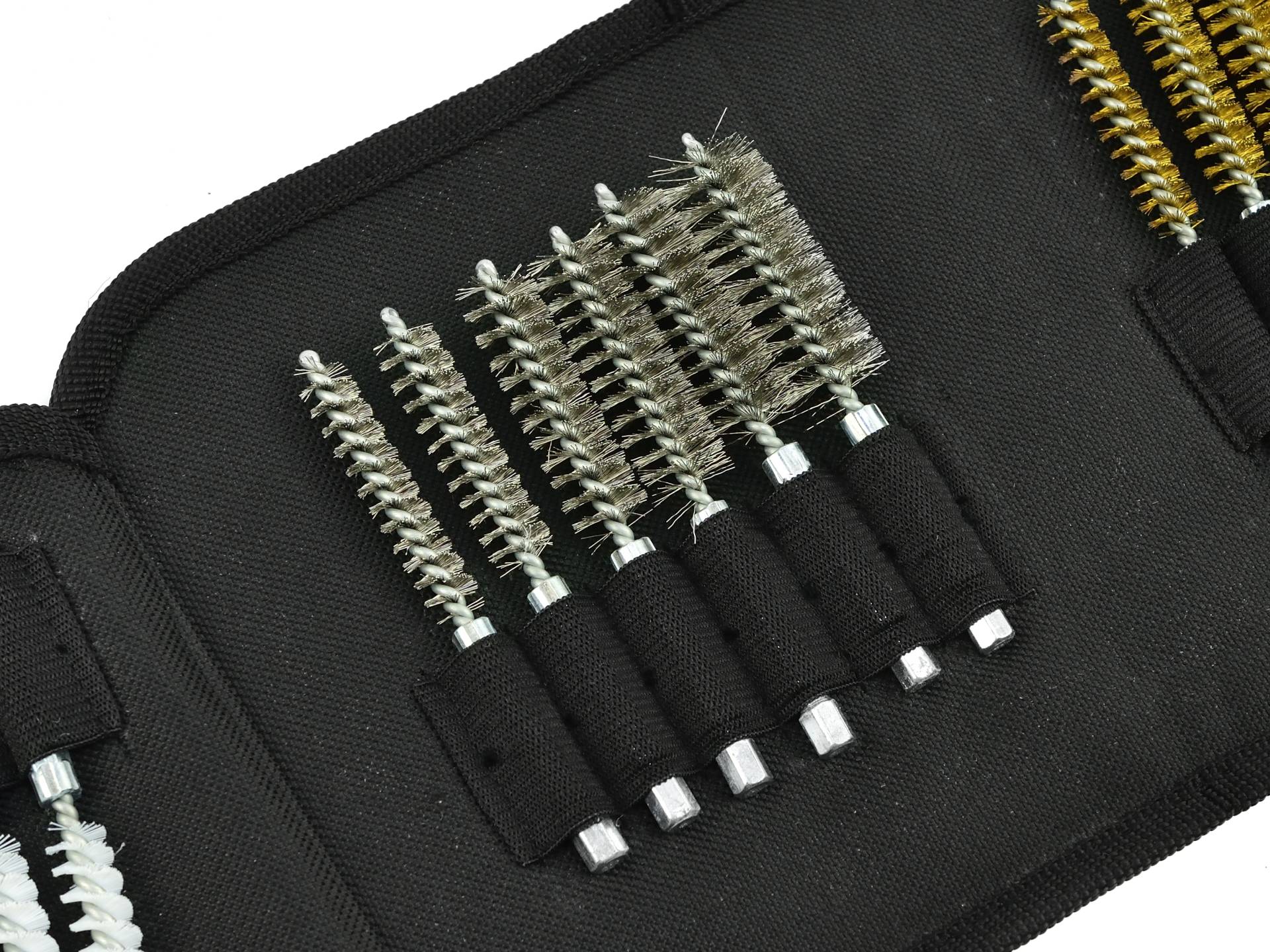 GEKO G02653 Kefky na čistenie sediel vstrekovačov a sviečok 18ks 1/4”