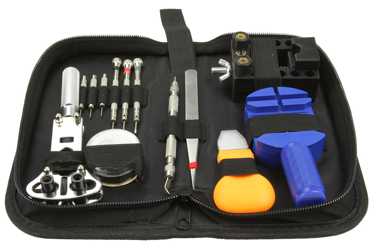 MAR-POL M57468 Hodinárska súprava náradie na opravu hodiniek 