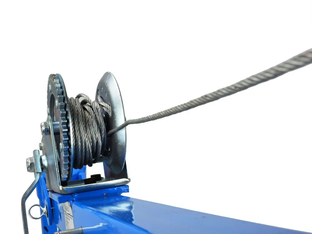 GEKO G02085 Dielenský hydraulický žeriav s navijakom 450 kg