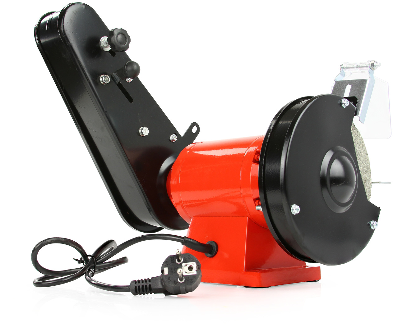 MAR-POL M79209 Elektrická stolová brúska pásová, kotúčová 250W 230V