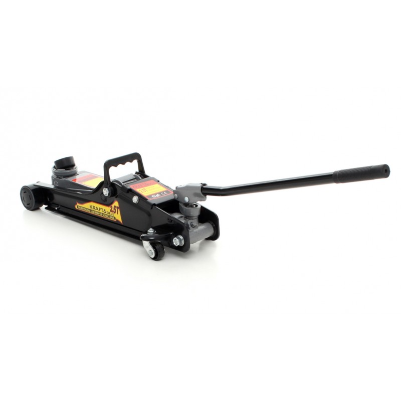 KRAFT&DELE KD383 NÍZKOPROFILOVÝ HYDRAULICKÝ VÝŤAH 2,5 t pod auto, otočná hlava