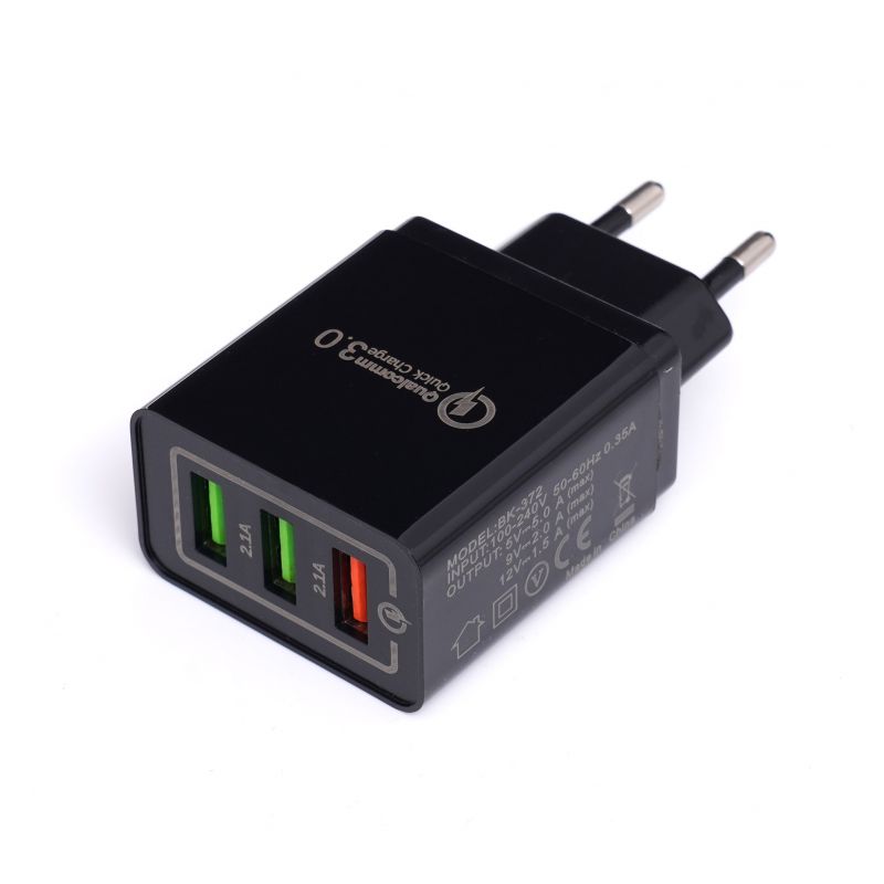 Kraft&Dele KD1236 Sieťová nabíjačka QUICK CHARGE 3xUSB adaptér