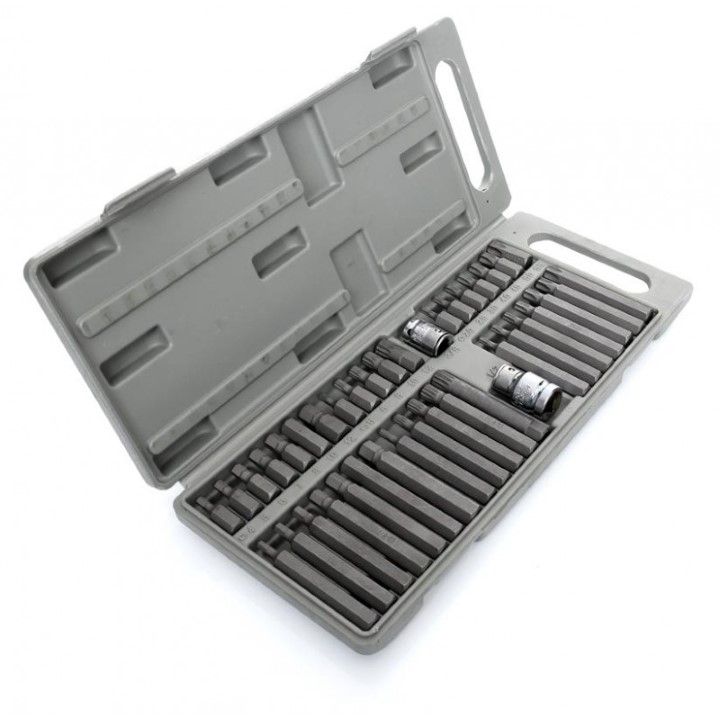 MAX LXC1080 Gola sada, nástrčné kľúče, bity, adaptér Sada 108ks + 40ks