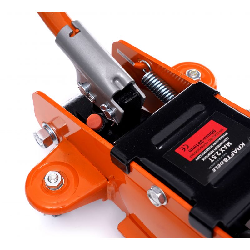 KRAFT&DELE KD382 POJAZDNÝ NÍZKOPROFILOVÝ HYDRAULICKÝ ZDVIHÁK 2,5t pod auto
