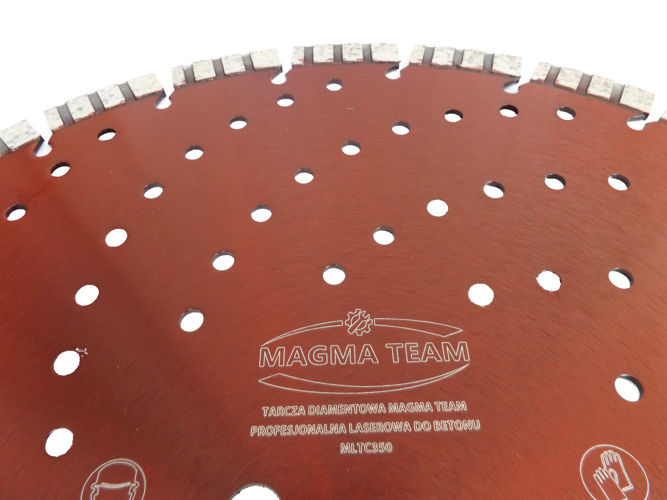 MAGMA MLTC350 Diamantový kotúč na beton, dlažbu laserový 350x20mm PROFI