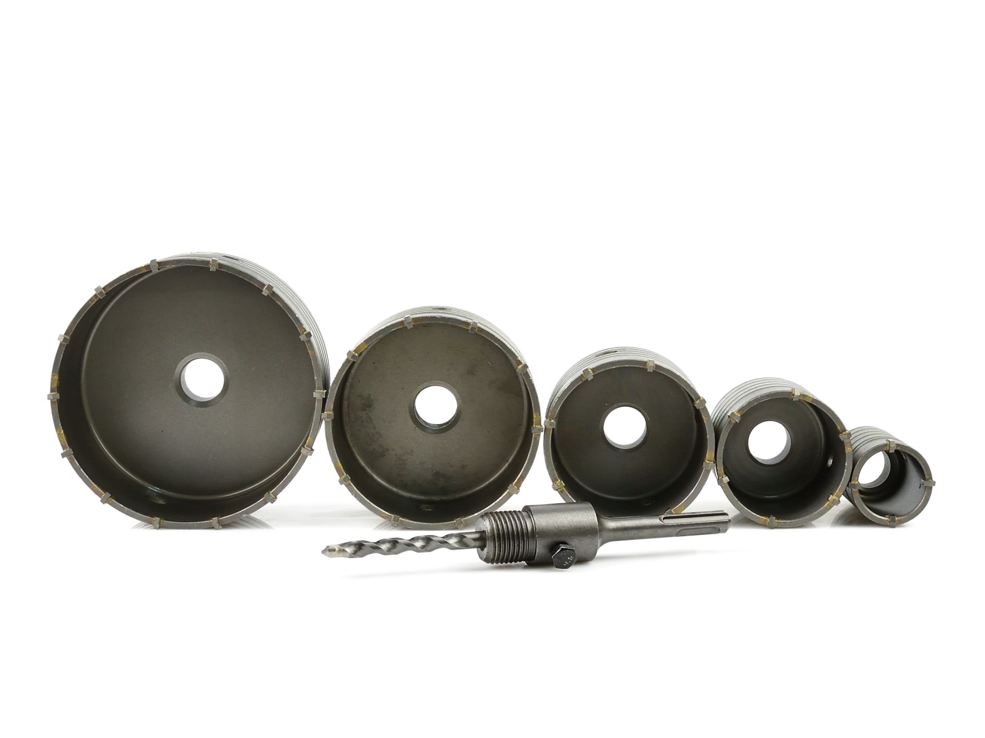 GEKO G39980 Korunkové vrtáky vykružováky vidiové do betónu 6 kusov