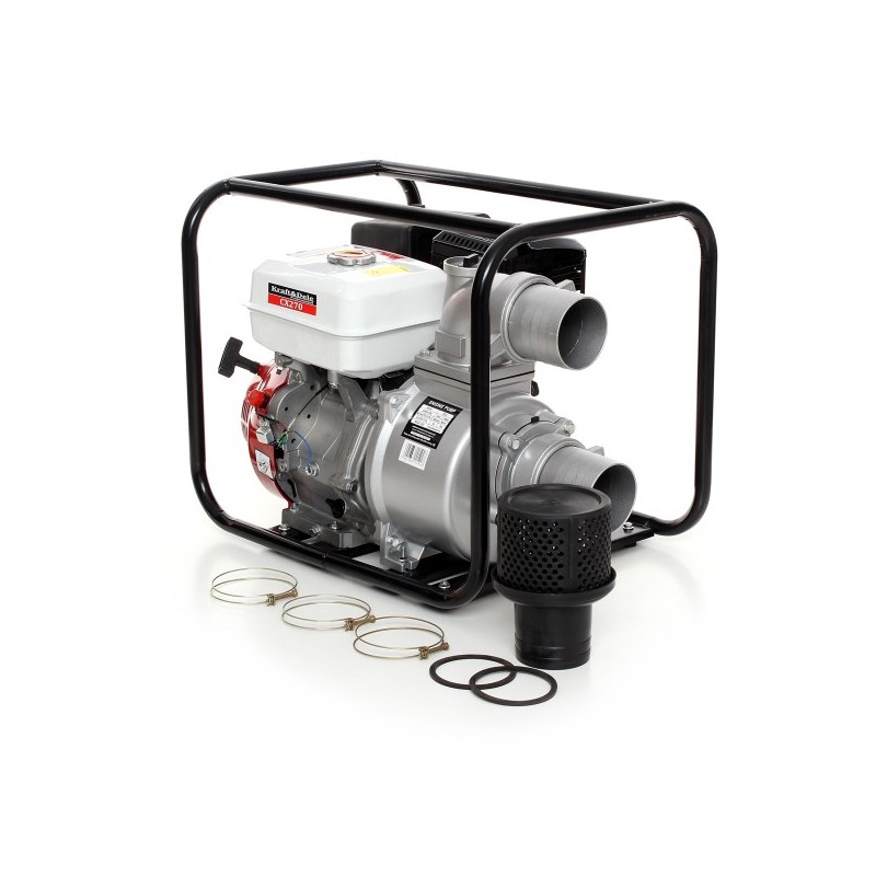Kraft&Dele KD771 Motorové čerpadlo 4,8 kW štvortaktné, výstup 3 "/ 80mm 1000 l / min