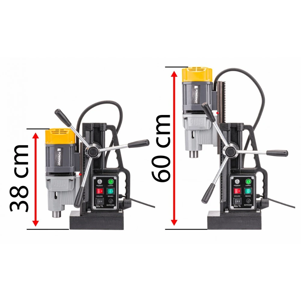 POWERMAT PM-WM-2100T Magnetická vŕtačka 2100W 50MM MT3 MT2