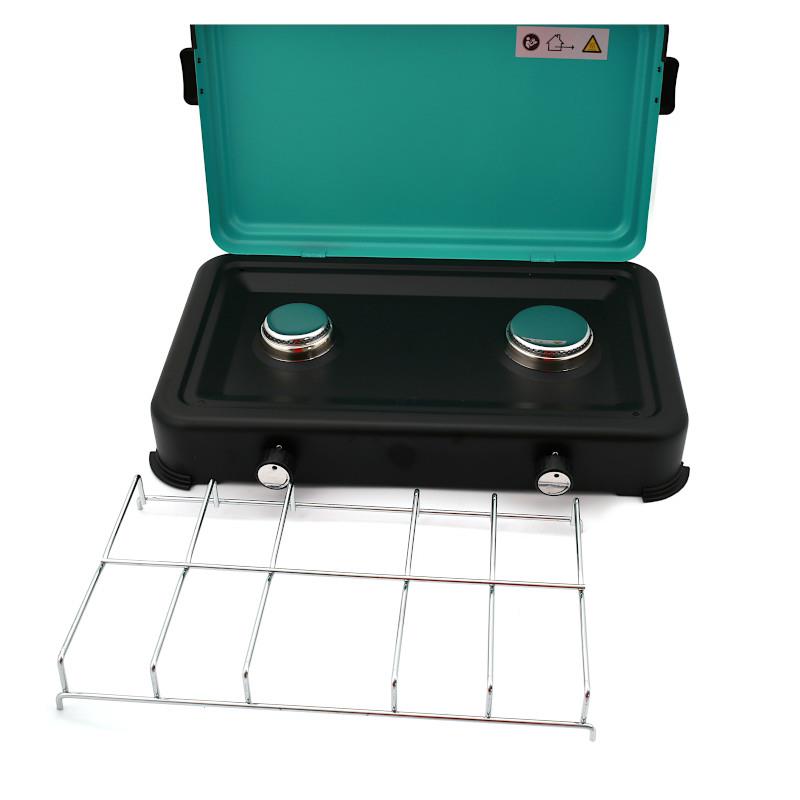 IRMA JUN742 Plynový prenosný varič dvojplatničkový 2,35kW