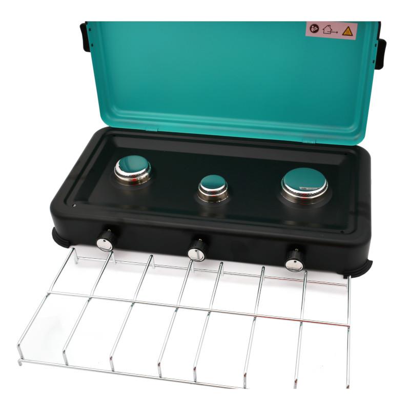 IRMA JUN743 Plynový prenosný varič trojplatničkový 3kW