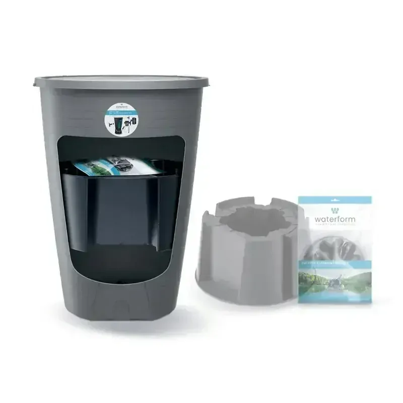 Waterform PJW260S Nádrž sud na dažďovú vodu 260L + plast zberač vody kohútik sada