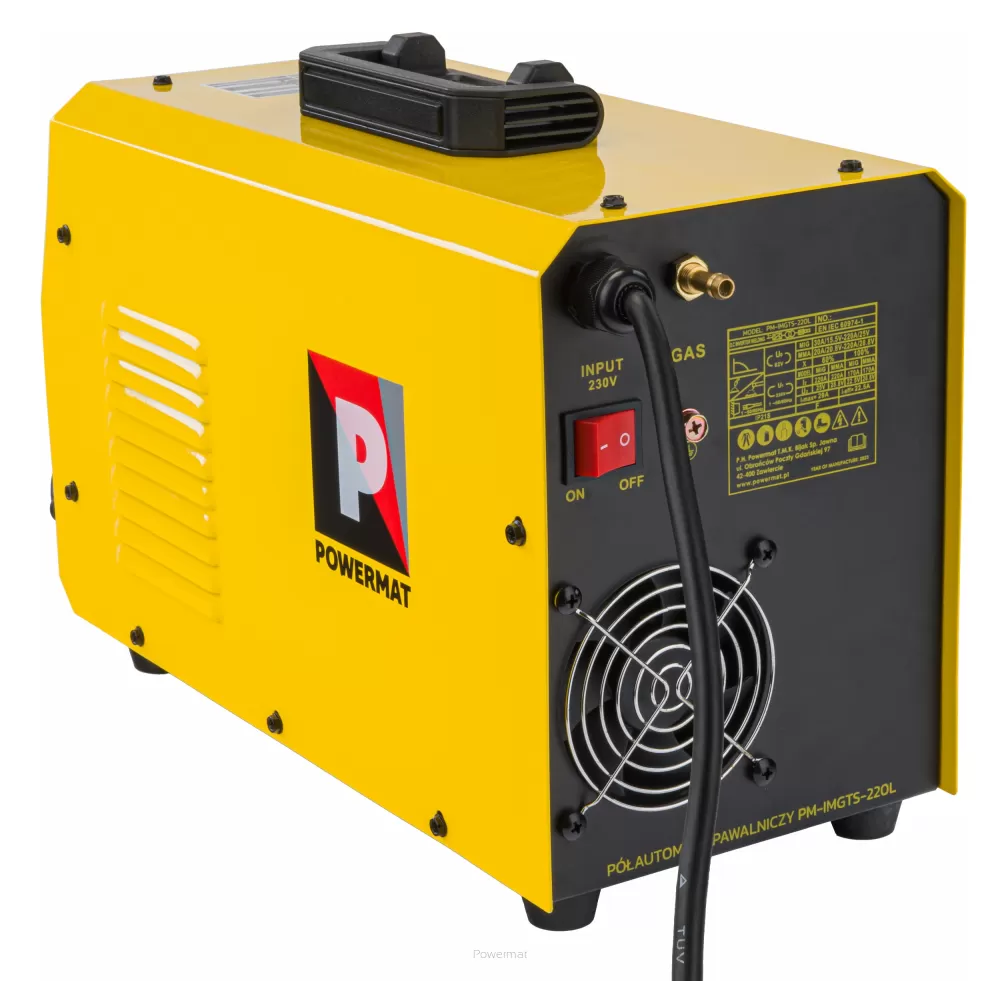 POWERMAT PM-IMGTS-220L Invertorová zváračka MIG MAG TIG MMA FLUX 220A Synergy