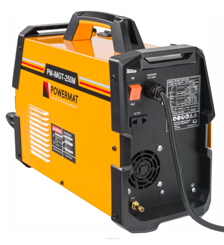 POWERMAT PM-IMGT-250M Invertorová zváračka 250A MIG/MAG/TIG/MMA