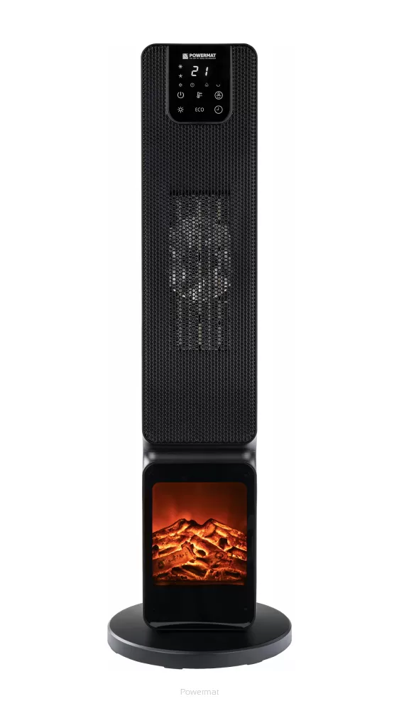 POWERMAT PM-GKL-3500DLK Elektrický ohrievač krb ventilátor 2500W