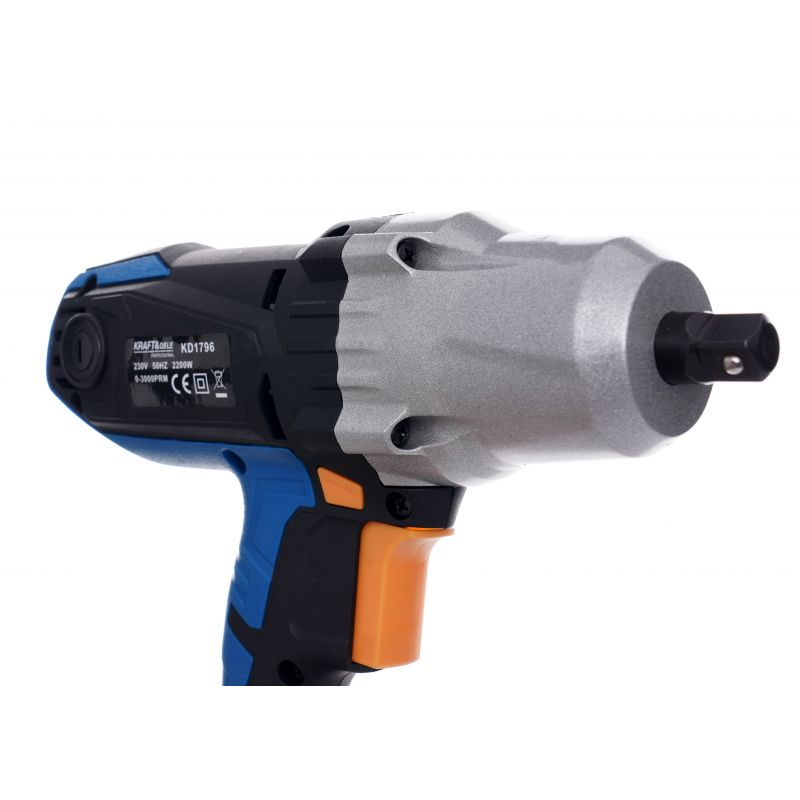KRAFT&DELE KD1796 Elektrický rázový uťahovák 2200W kľúč na kolesá 1/2 "+ hlavica