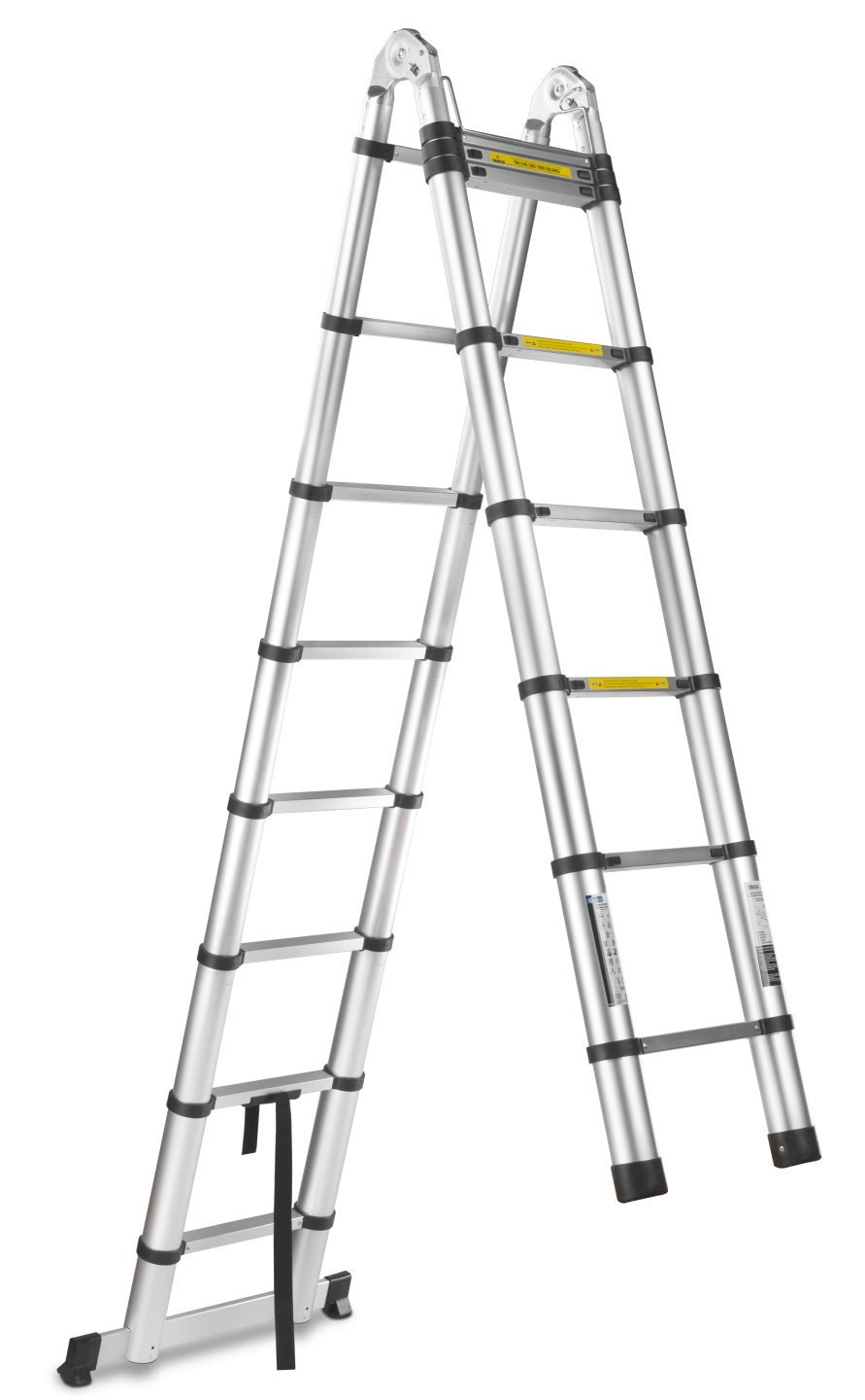 GEKO G02449 Teleskopický rebrík 4,4m, 150kg, hliníkový