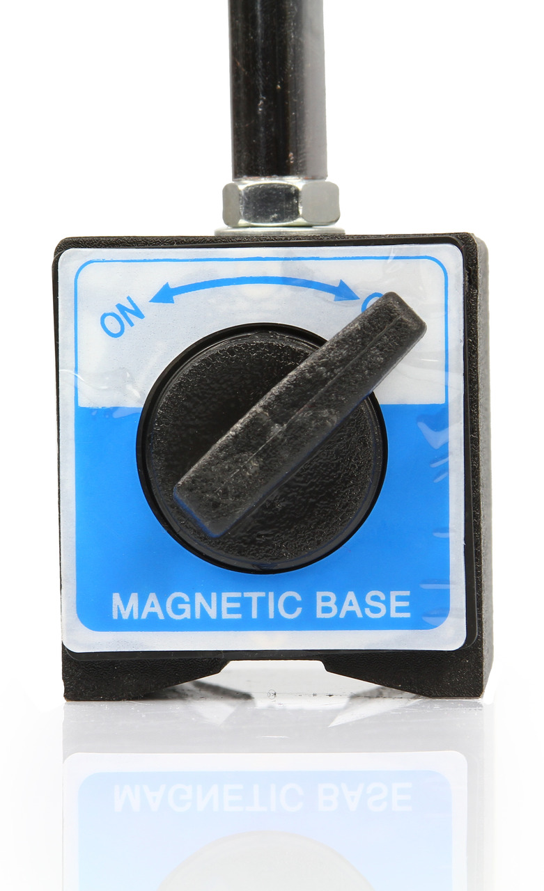 Mar-Pol M57661 Automatický magnetický statív + číselníkový odchýlkomer 0-10mm koncovky