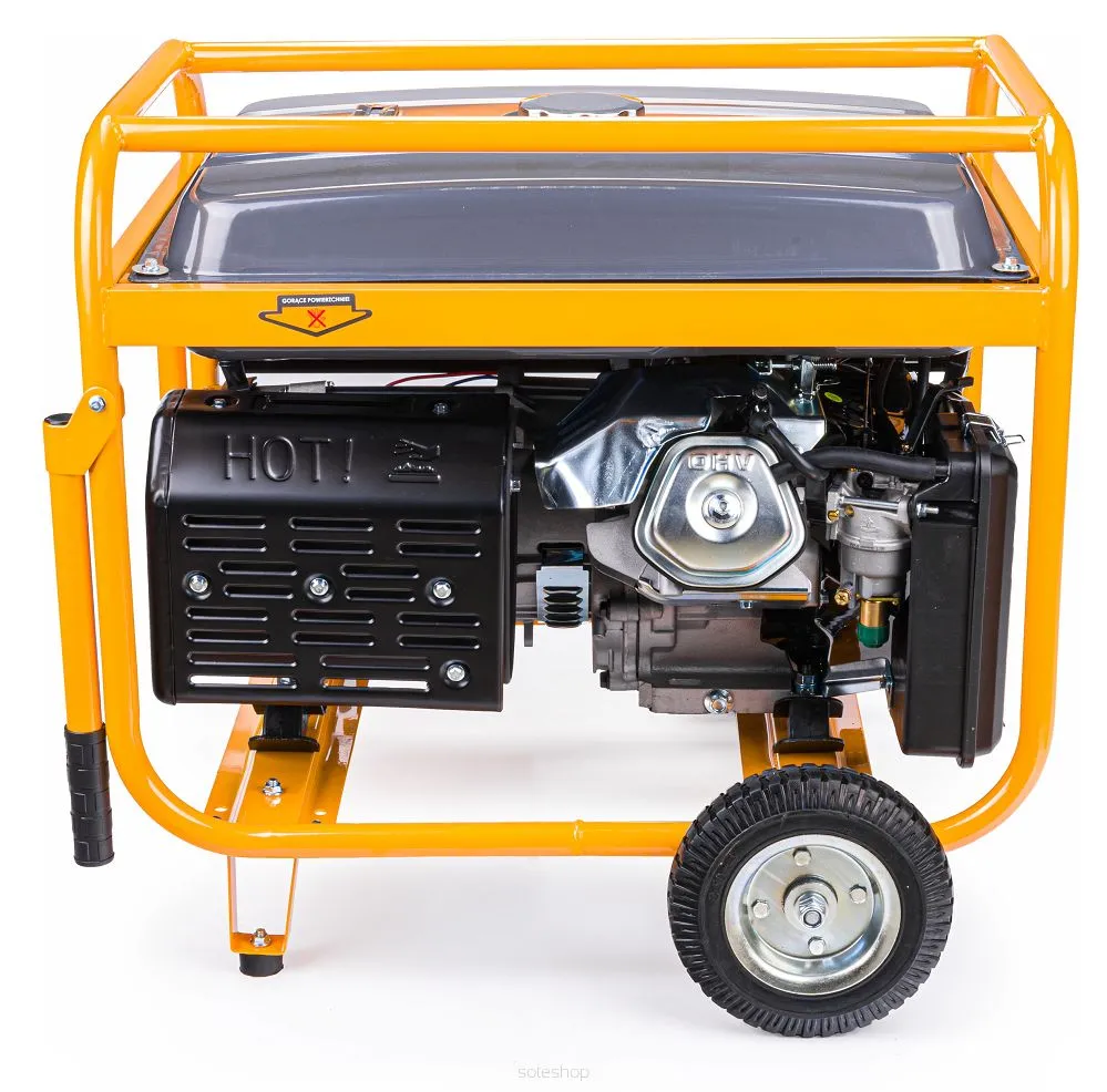 POWERMAT PM-AGR-7500M-EL ELEKTROCENTRÁLA GENERÁTOR PRÚDU 15HP 230V/400V 7500W AVR