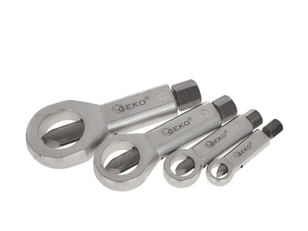 GEKO G38595 Sada na poškodené matice dláto 9-27mm