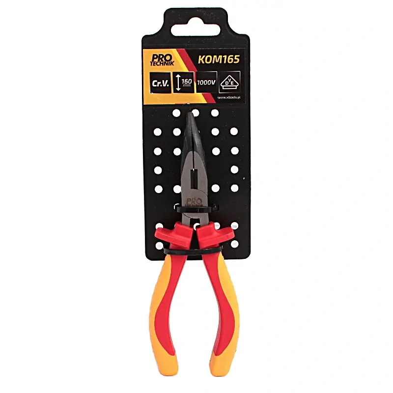 IRMA KOM165 Ručné kliešte VDE zaoblené ohnuté 160mm