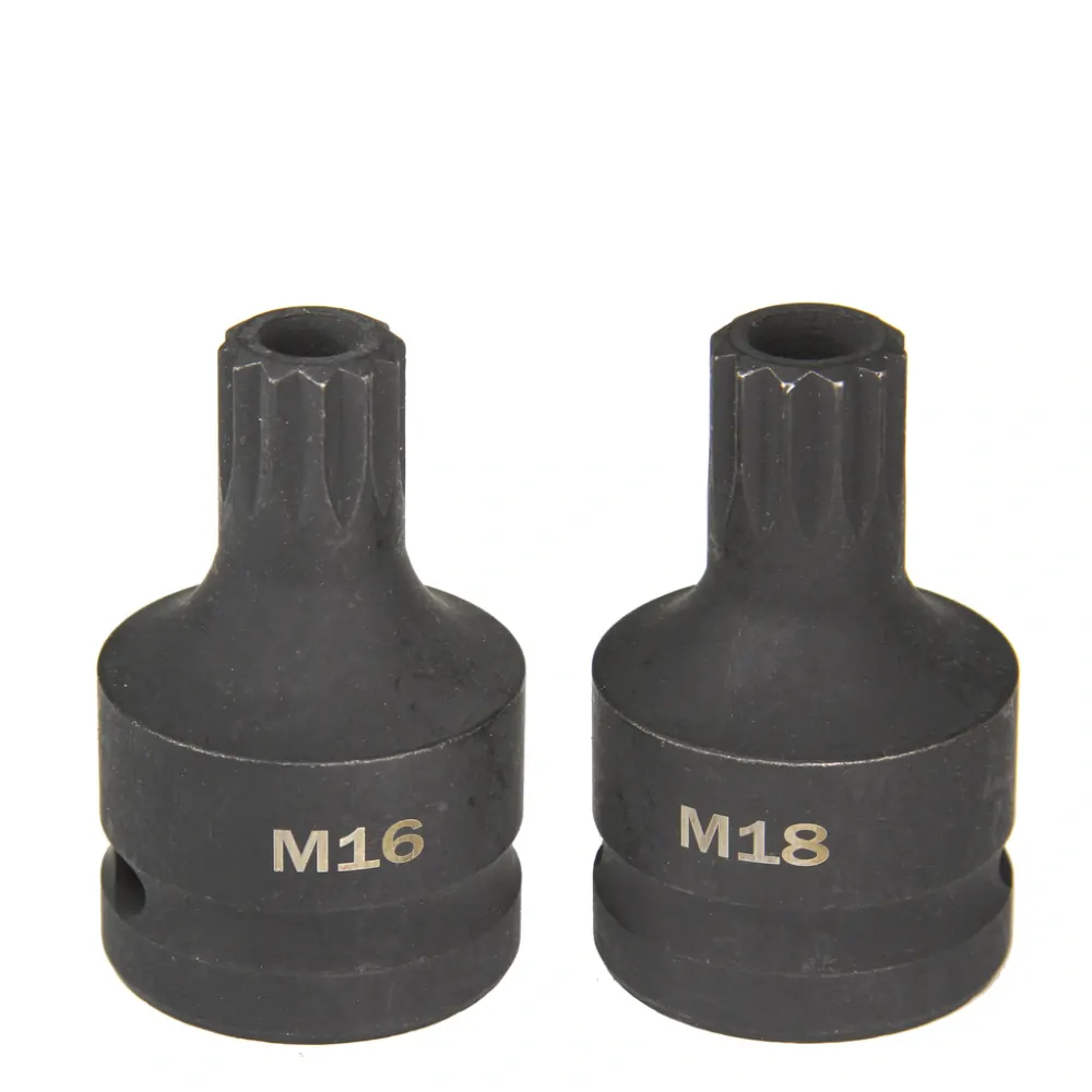 MARPOL M58266 Nástrčné kľúče a bity 3/4" torx + spline