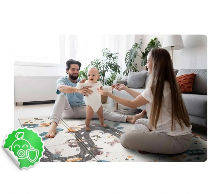 Nukido NK-341 Skladacia penová podložka pre deti 200x150 x1cm