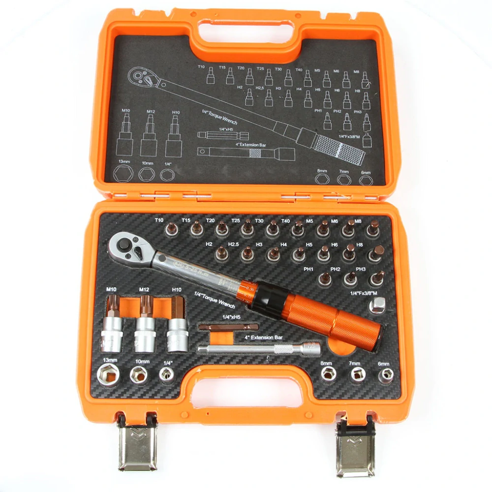 MAR-POL B53574 Momentový kľúč 1/4“ 5-25 Nm BJC