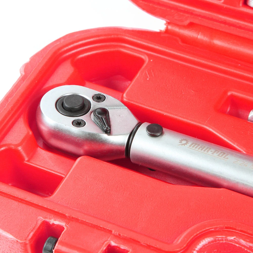 MAR-POL M53578 Momentový kľúč 1/4“ 2-24 Nm 