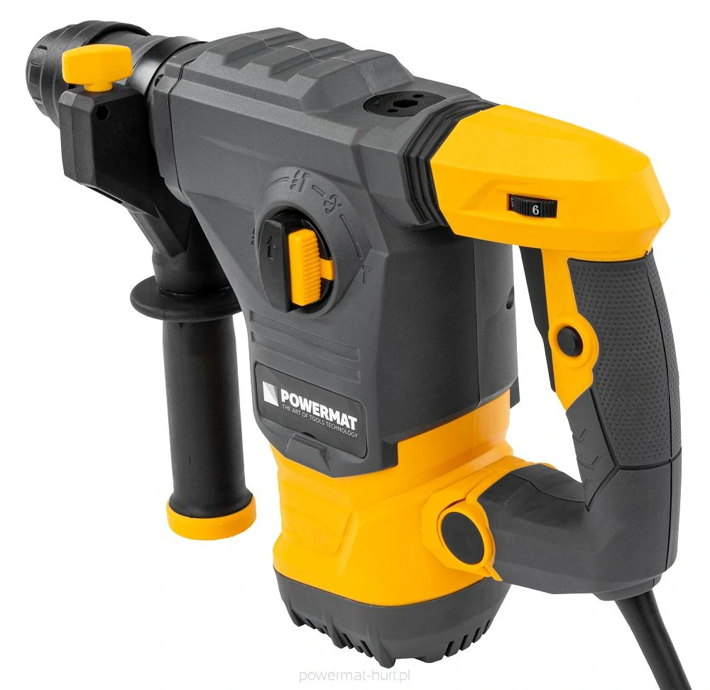 POWERMAT PM-MU-2600T PŘÍKLEPOVÉ VRTACÍ A BOURACÍ KLADIVO SDS PLUS 5,5J 2600 W