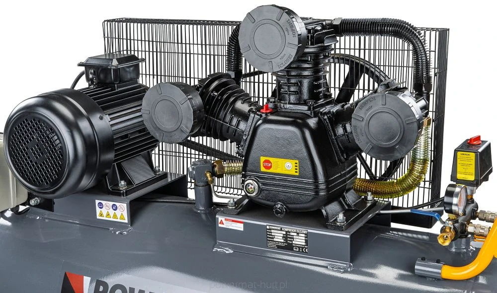 POWERMAT PM-KO-300T-400V Bezolejový kompresor 300 l/min 9kW 8 bar