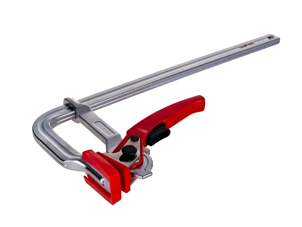 GEKO T00586 Kovaná račňová svorka zverák typu F 300x100 mm