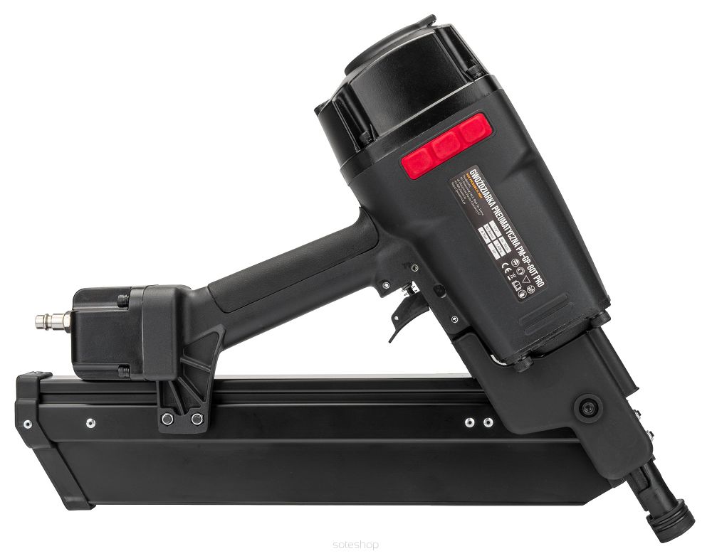 POWERMAT PM-GP-80T PRO PNEUMATICKÁ KLINCOVAČKA ZOŠÍVAČKA 50-90mm