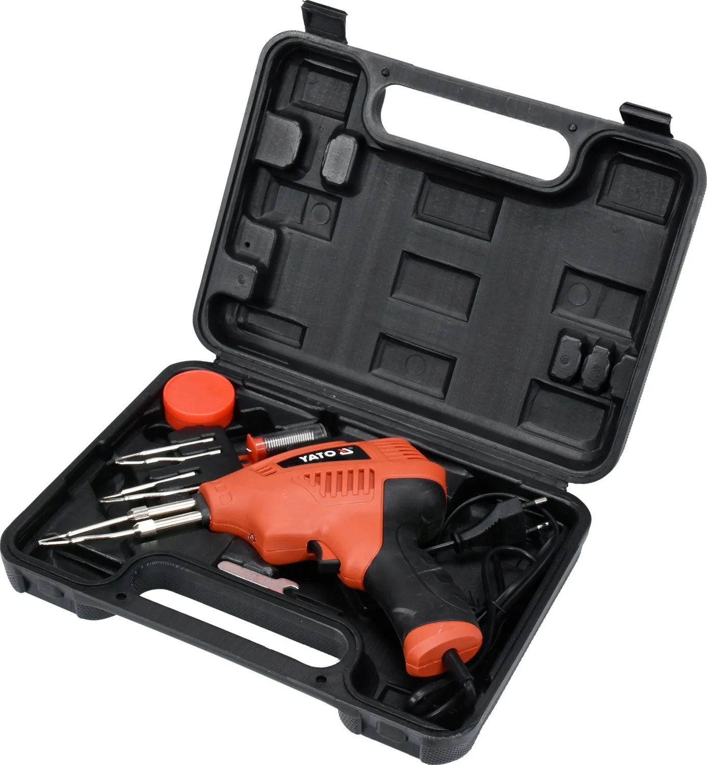 YATO YT-82451 200W Elektrická spájkovačka LED spájka spájkovacia pištoľ sada