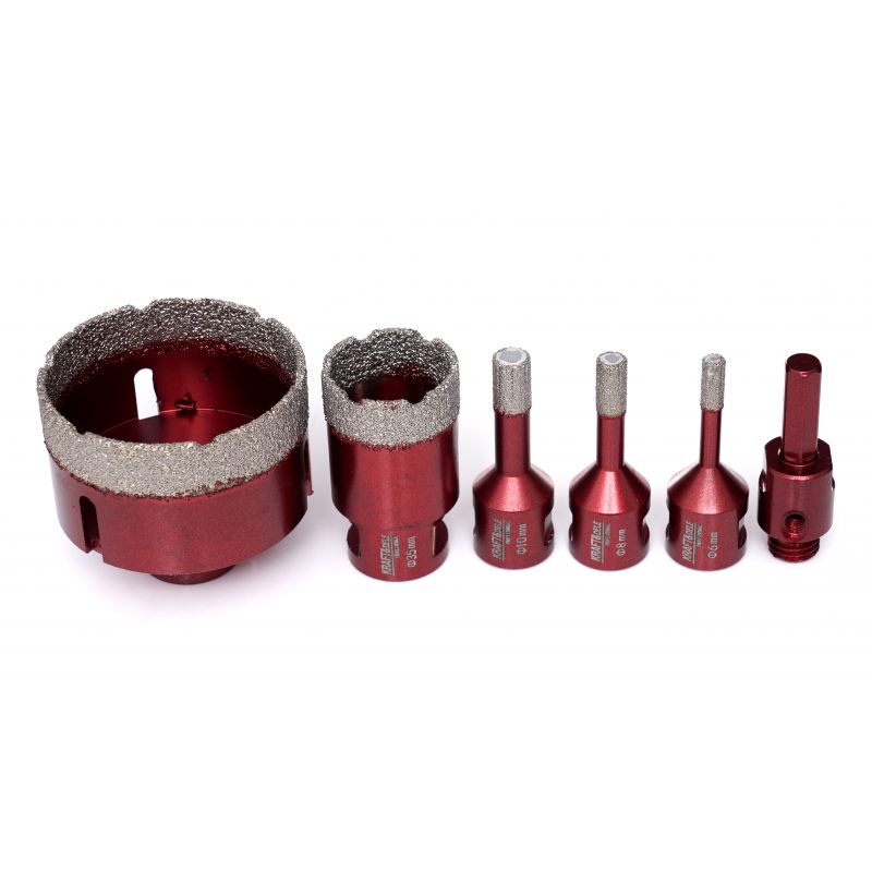 KRAFT&DELE KD11219 Diamantové vrtáky vykružováky M14 5 ks sada