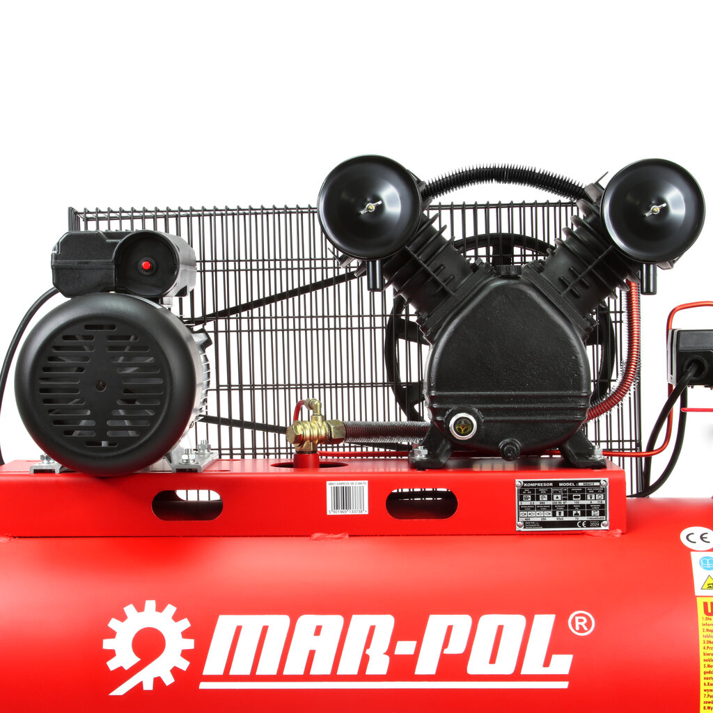 MAR-POL M88415 2,2kW Olejový kompresor 150l/min 3 piesty 380V
