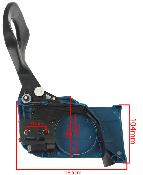 MAR-POL M8313602 OCHRANNÝ KRYT S BRZDOU PRO PILY CATA