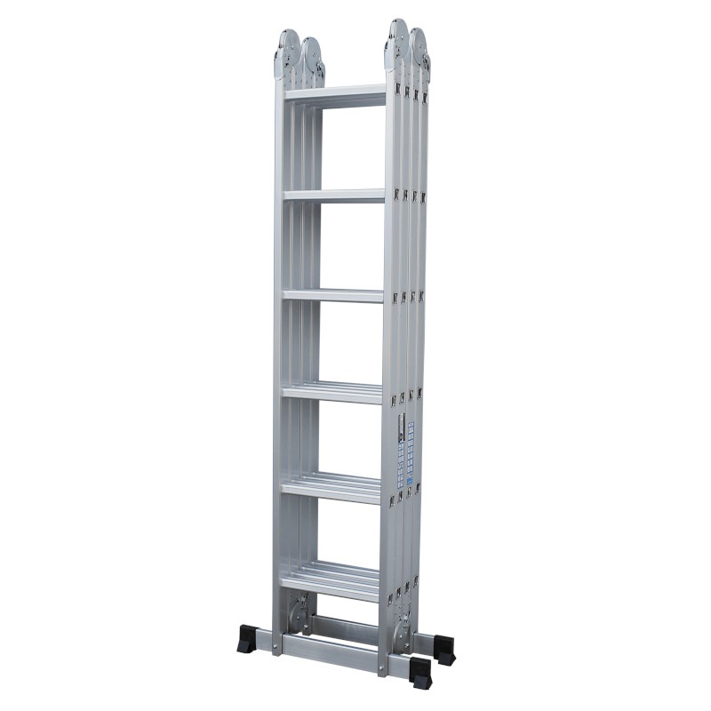 IRMA DR46 Hliníkový viacúčelový rebrík se stabilizátorom  4x6 6.9m