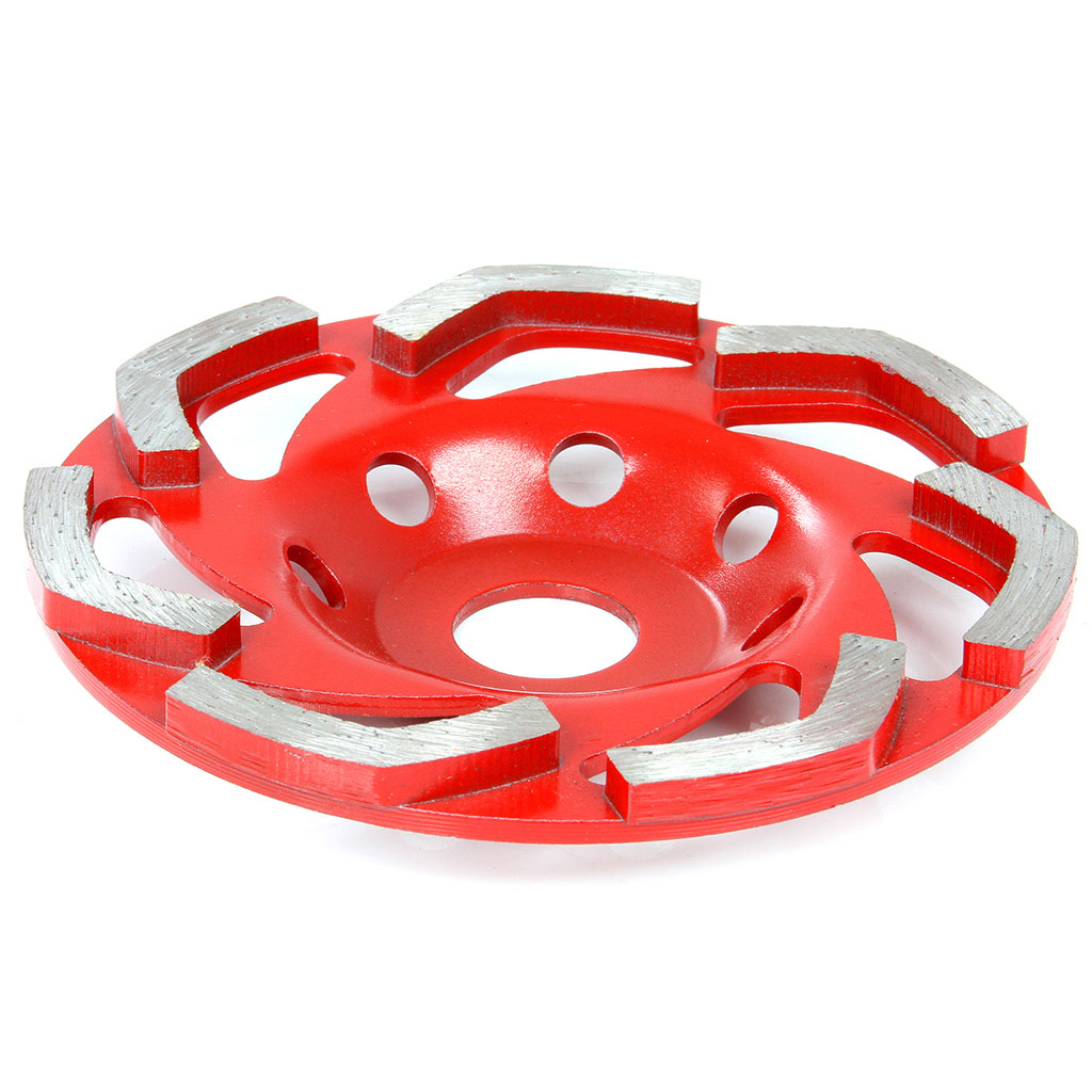 MAR-POL M90901 DIAMANTOVÝ KOTÚČ NA BETÓN 125 mm x 22,2 mm JEDNODUCHÝ FORMÁT L