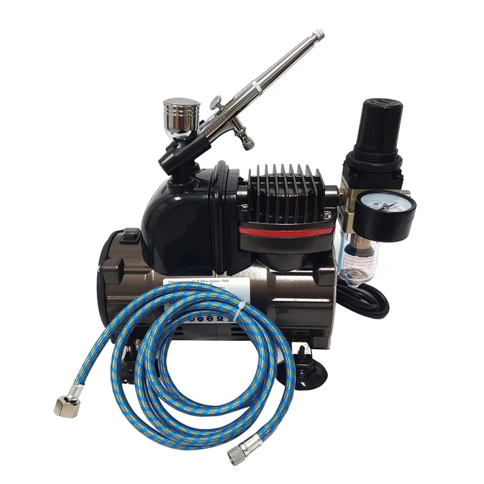 MAGMA TC-812K + AB130 Kompresor 1,5HP + airbrush pištoľ na maľovanie hadica trysky