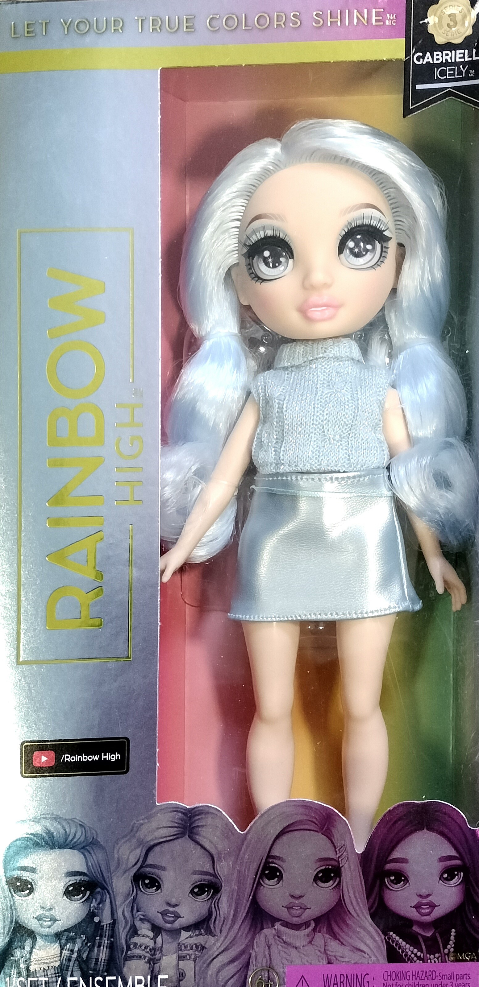 Bábika  RAINBOW HIGH GABRIELLA ICELY