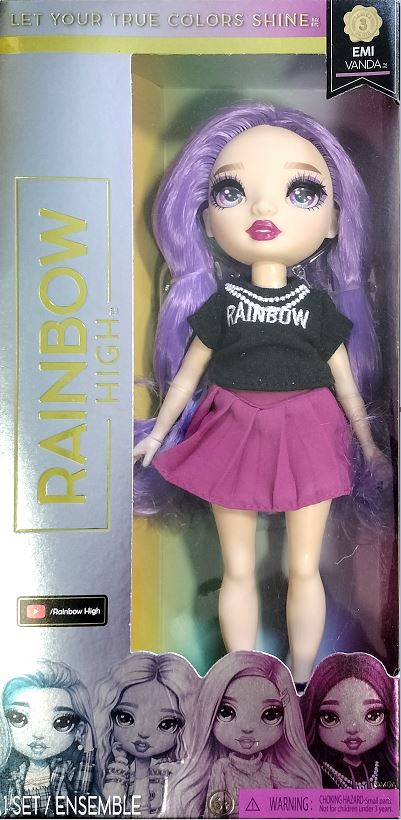 Bábika  Rainbow High Emi Vanda