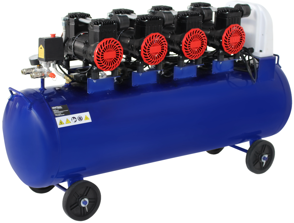Kraft&Dele KD4095 Bezolejový kompresor 120L 7KW 455L/min