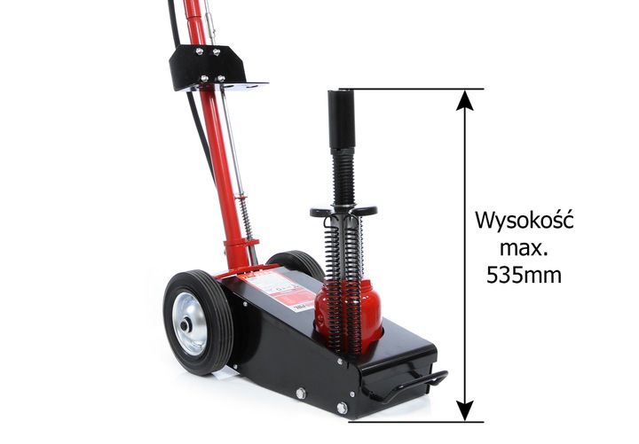 Mar-Pol M80392-2 POJAZDNÝ MANIPULAČNÝ hydraulicko - pneumatický zdvihák, vozík 22T