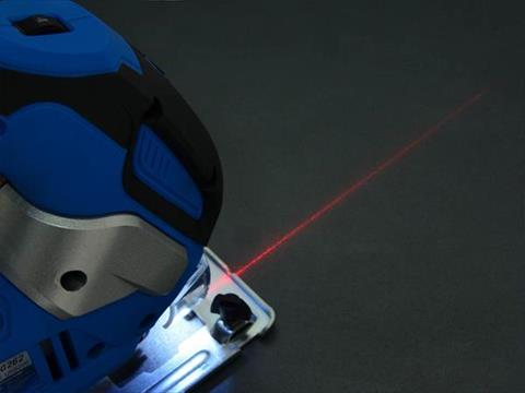 GEKO G80262 810W Elektrická priamočiara píla s laserom na drevo pílka rezačka