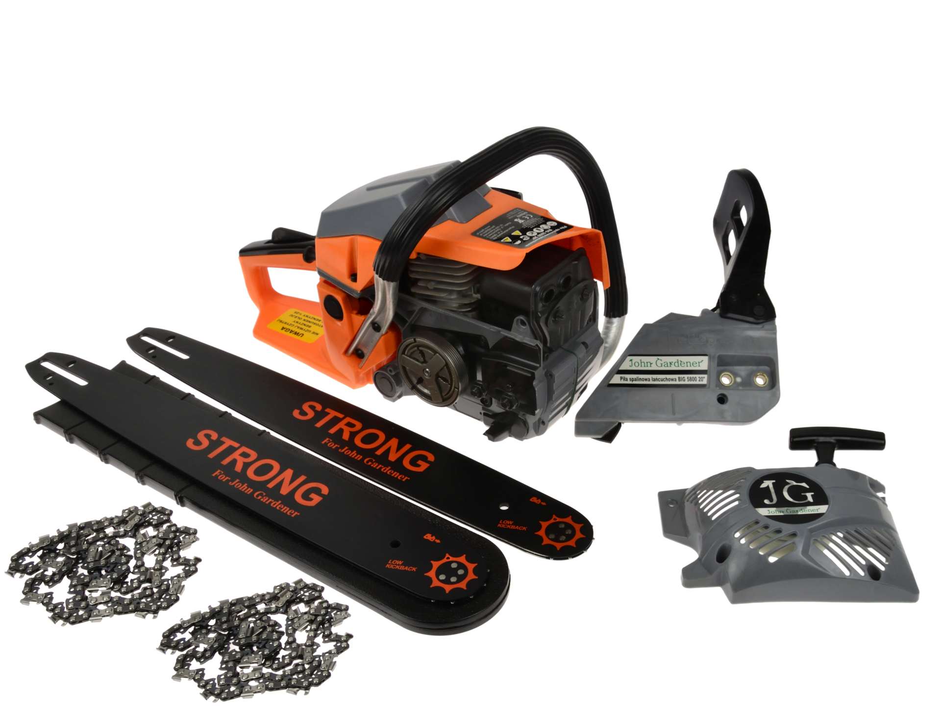 GEKO G82002 2,3kW MOTOROVÁ reťazová píla 500mm BIG 5800 benzínová