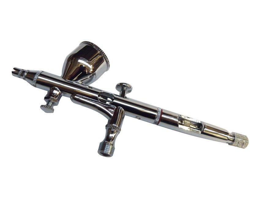 MAGMA TG-180K Airbrush striekacia pištoľ sada na maľovanie nanášanie farby 0,2 0,3 0,5mm + hadica