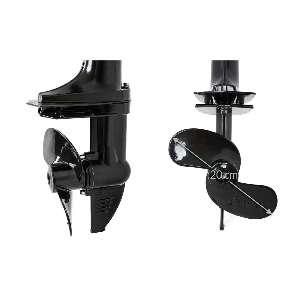 Powermat PM-SSZ-600 Benzínový prívesný lodný motor 4900W pre motorové člny, loďky, lode