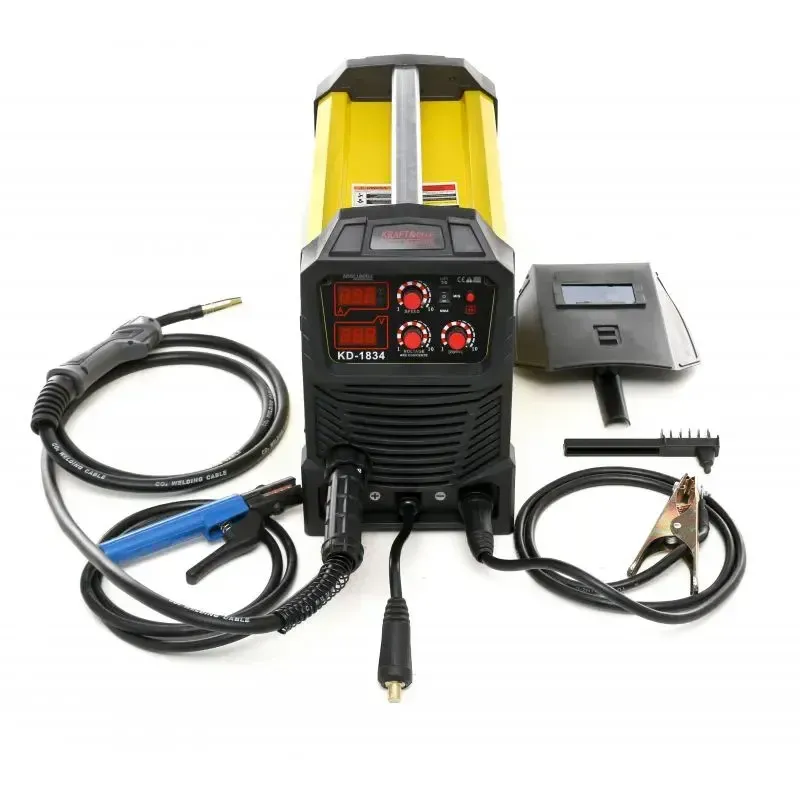 Powermat PM-IMG-230T ZVÁRAČKA zvárací invertor 230A MIG/ MAG/MMA + uholník, drôt, elektrody