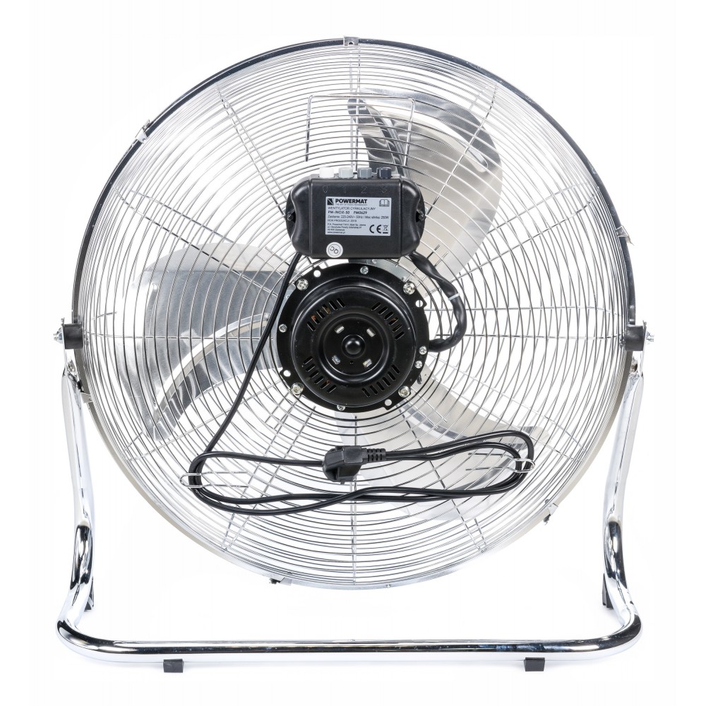 POWERMAT PM-INOX-45 Podlahový ventilátor 45 cm 200W vetrák
